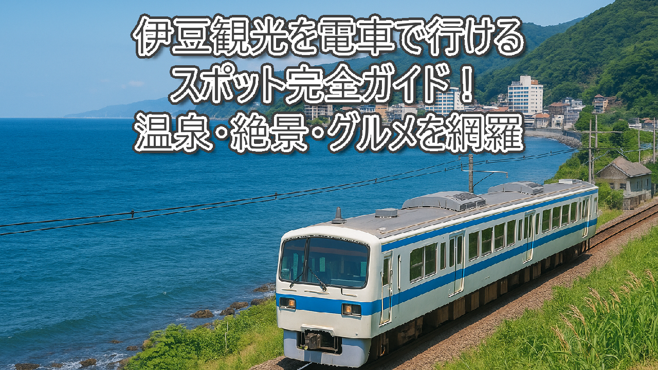 伊豆観光を電車で行ける