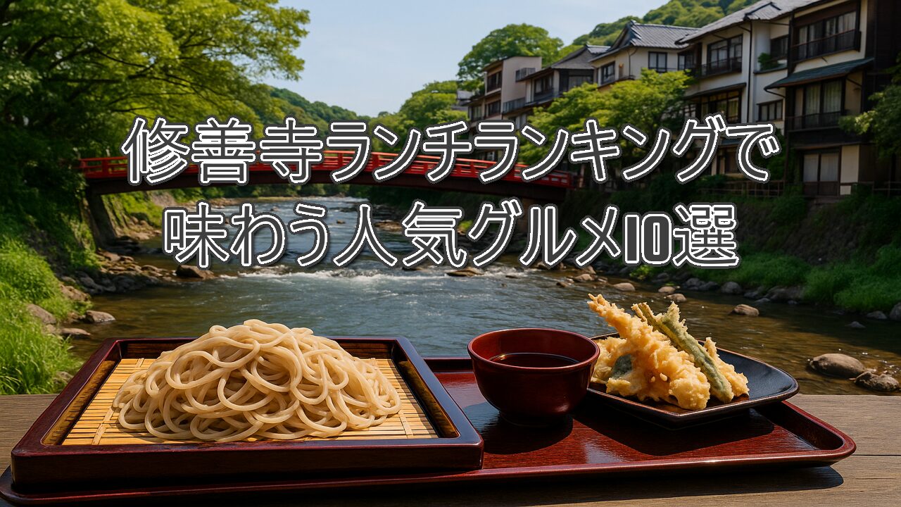 修善寺ランチランキングで味わう人気グルメ10選