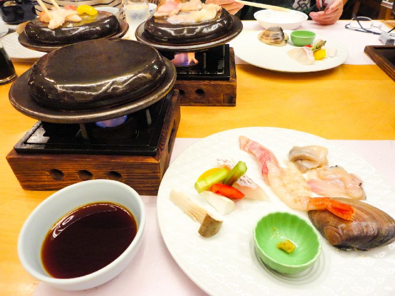 海鮮石焼き