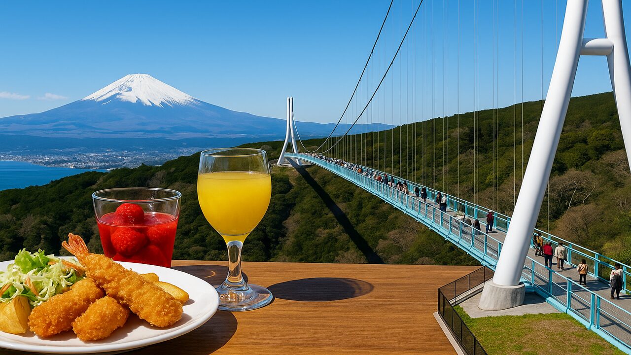 三島スカイウォーク 食事と絶景が楽しめるモデルコース完全ガイド