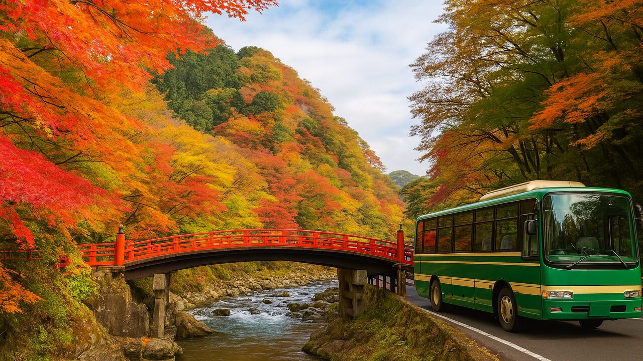 紅葉を楽しむバスで行くツアーの決定版！日帰り関東旅ガイド