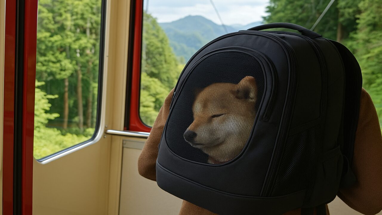高尾山 ケーブル カー 犬