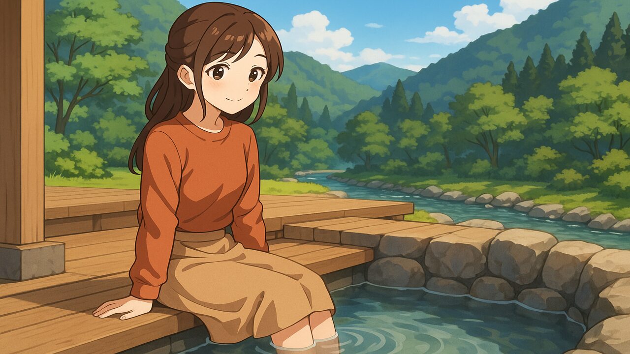 奥多摩 温泉 足湯