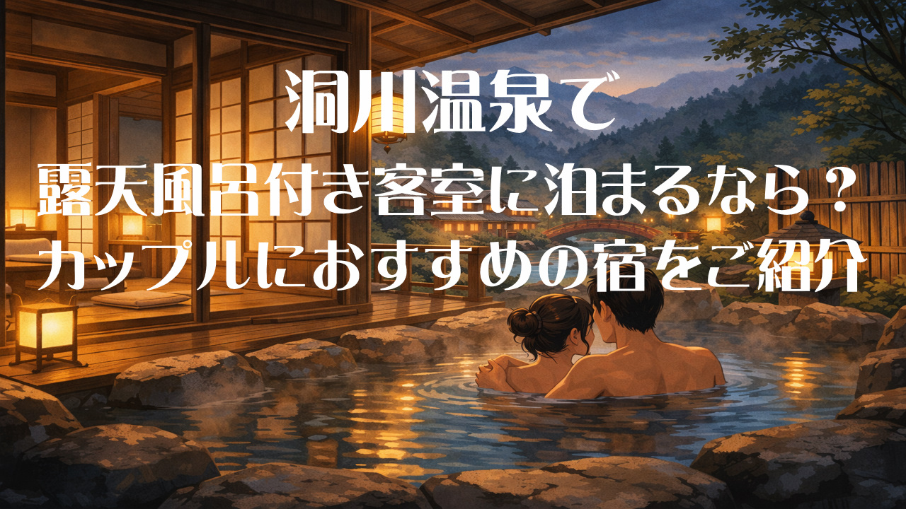 洞川温泉で露天風呂付き客室に泊まるなら？カップルにおすすめの宿をご紹介