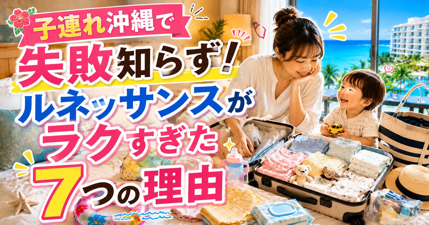 子連れ旅行、私が後悔した3つの荷物！ミニマリストママが痛感したワケ