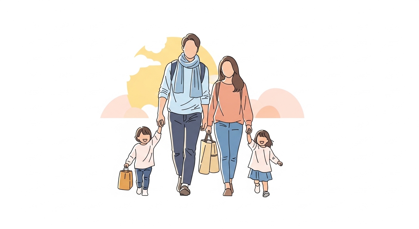 身軽な旅がくれる、かけがえのない親子の笑顔と自由な時間
