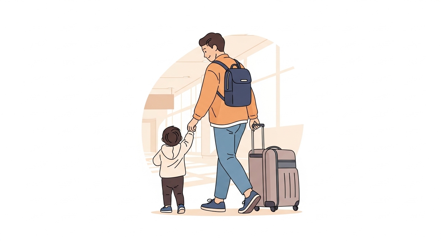 【これだけあれば大丈夫】2歳児と身軽に旅する「お守り」荷物リスト