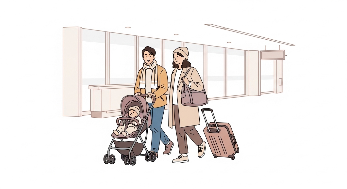 赤ちゃん連れ旅行、荷物で失敗しないための最初の心構え