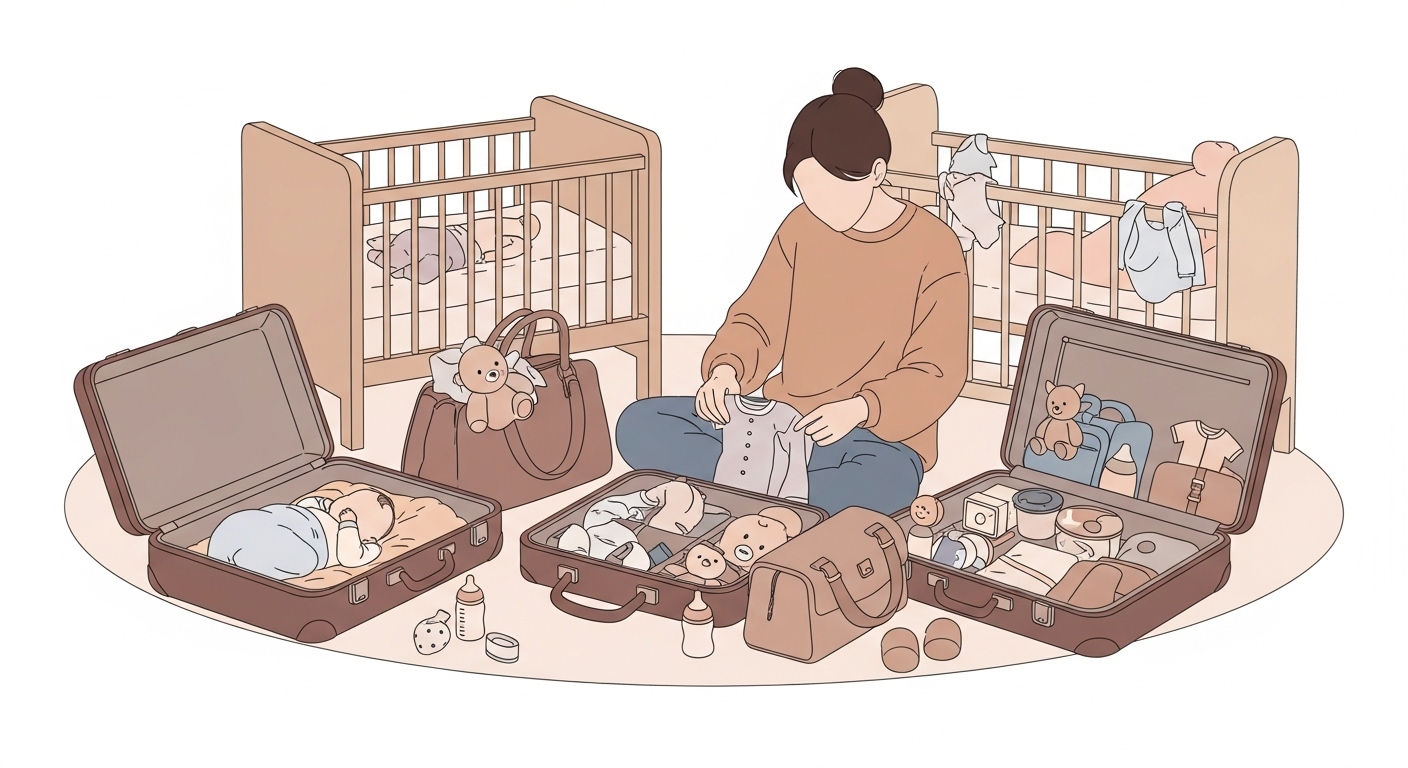 【月齢別】赤ちゃんとの旅行で「本当に必要だった」持ち物リストを大公開!