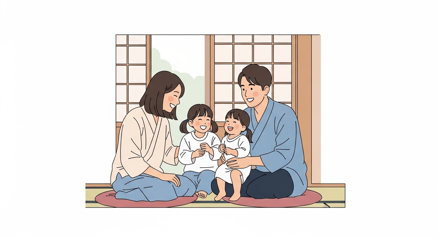家族の笑顔が最高の思い出になる、たった一つの魔法