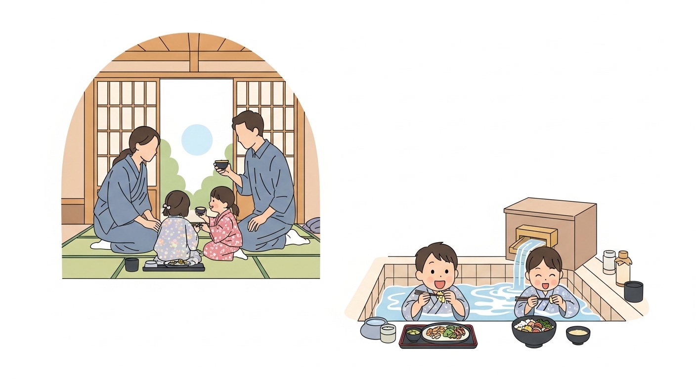 親が知りたい！鴨川館の食事・お風呂・部屋選びのリアル比較