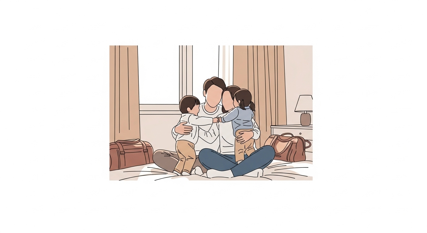 荷物から解放されて、今しかない「親子の時間」を抱きしめる旅へ