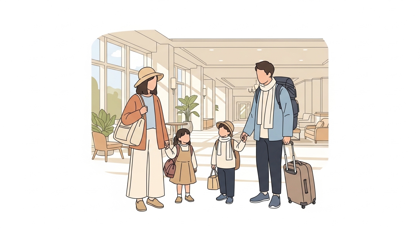 「子連れ旅行の荷物は激増する」って思い込み、捨ててみない？