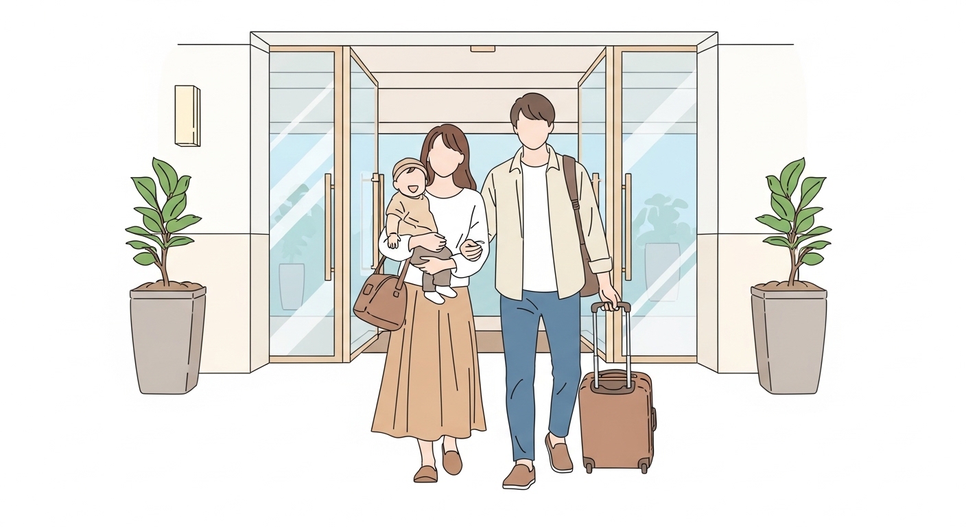 心も体も軽くなる!赤ちゃんとの旅をもっと楽しむために