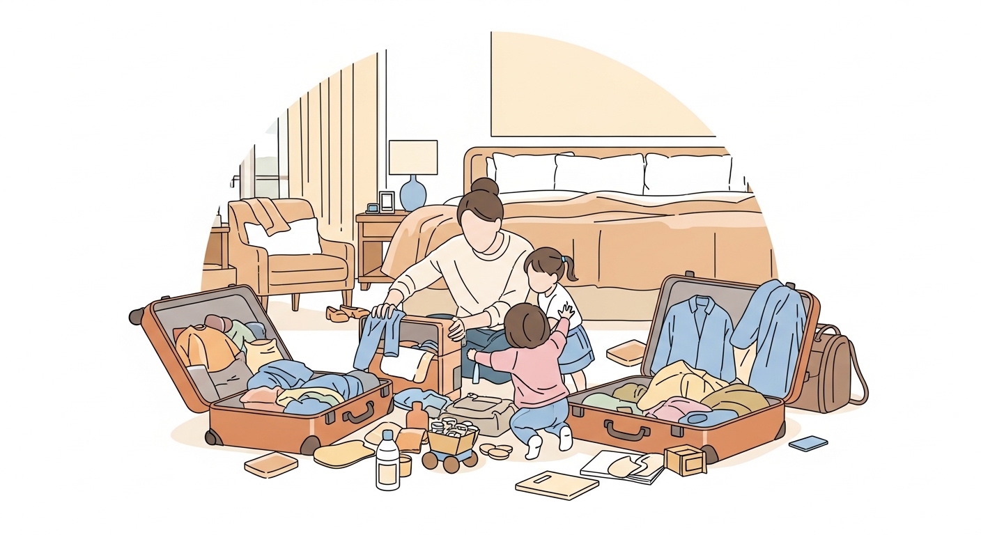 子連れカフーリゾート、荷物準備でつまずく「あるある」って？