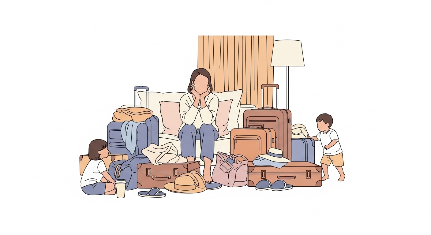 「持って行ったけど、使わなかった…」子連れカフーで後悔した私の失敗談