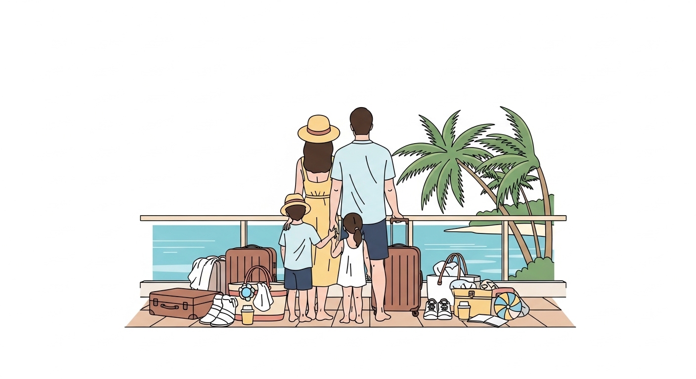 我が家の最終結論!ルネッサンス子連れ旅行「これだけは持って行って!」荷物リスト