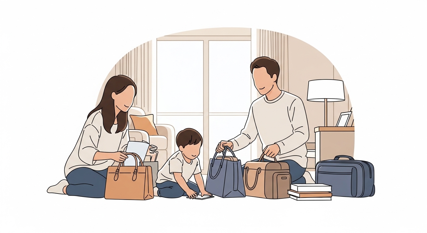 2歳児とホテルエミオン!荷物ストレスゼロを叶える【本当に必要なものリスト】