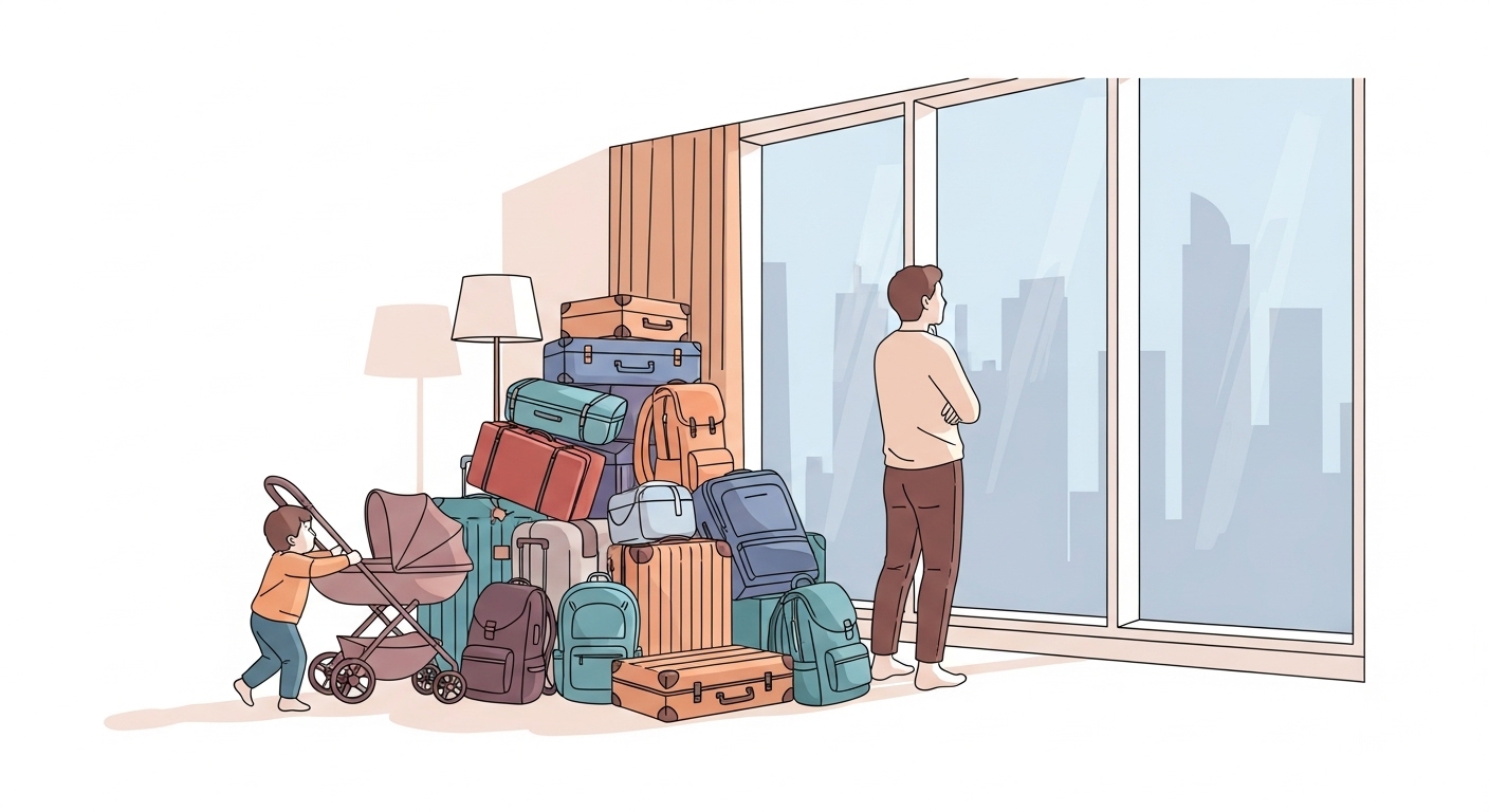 2歳児との旅行、荷物は「多ければ安心」って本当に正解?