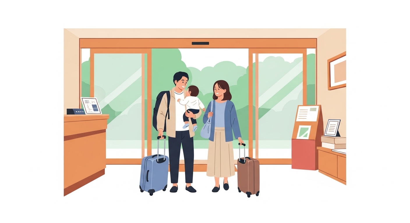 身軽な旅で、家族の笑顔を一番に。花彩亭で最高の思い出を！