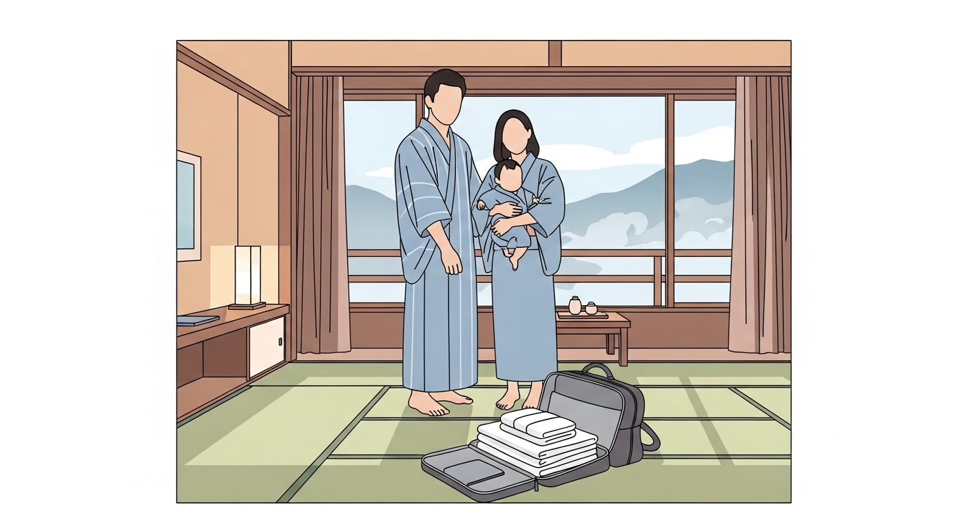 これで手荷物もスッキリ！スマートな子連れ旅行を叶えるオムツ準備の裏ワザ