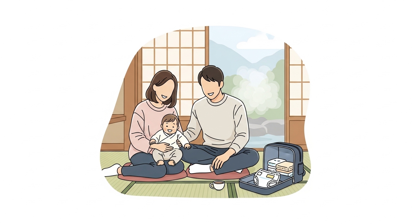 結論：オムツは「必要最低限＋α」でOK！荷物を減らす意外な視点