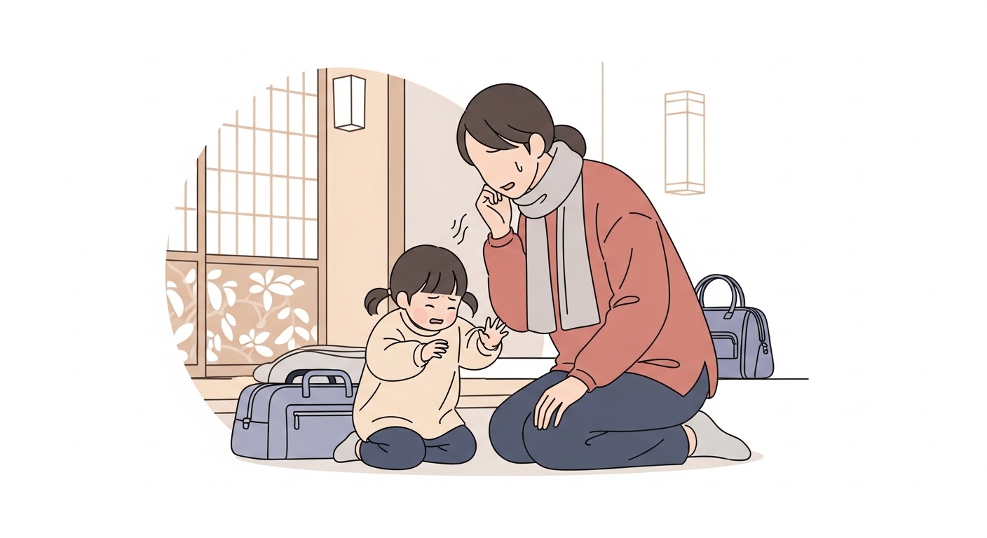 あの時、正直焦った…子連れ旅の「小さな失敗談」と乗り越え方