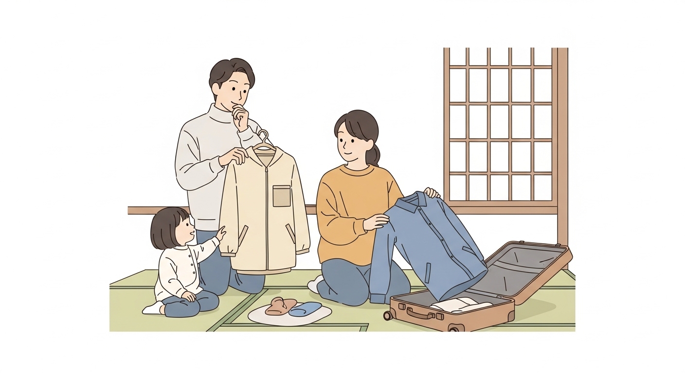 失敗から学んだ！志戸平温泉に持っていくべき着替え、いらない着替え