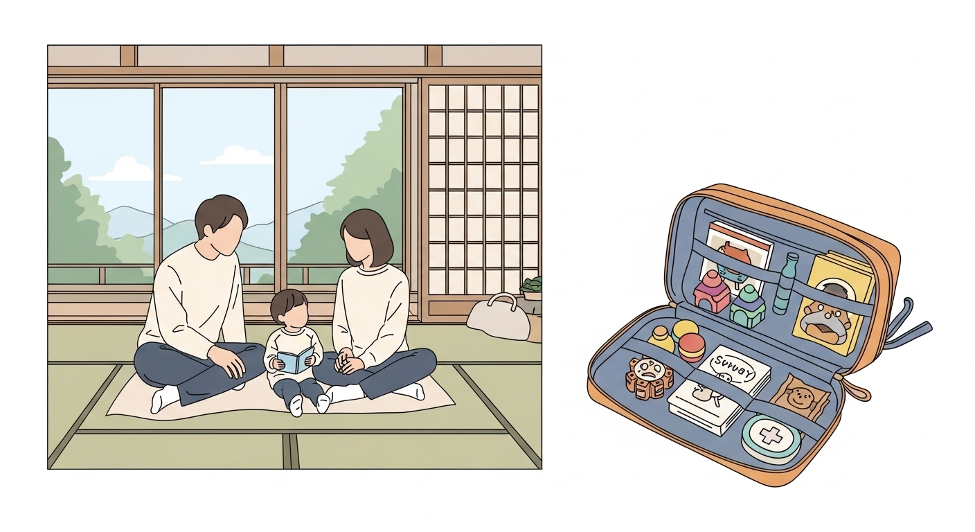 これだけあれば安心！愛隣館子連れ旅「着替え以外の必須持ち物リスト」