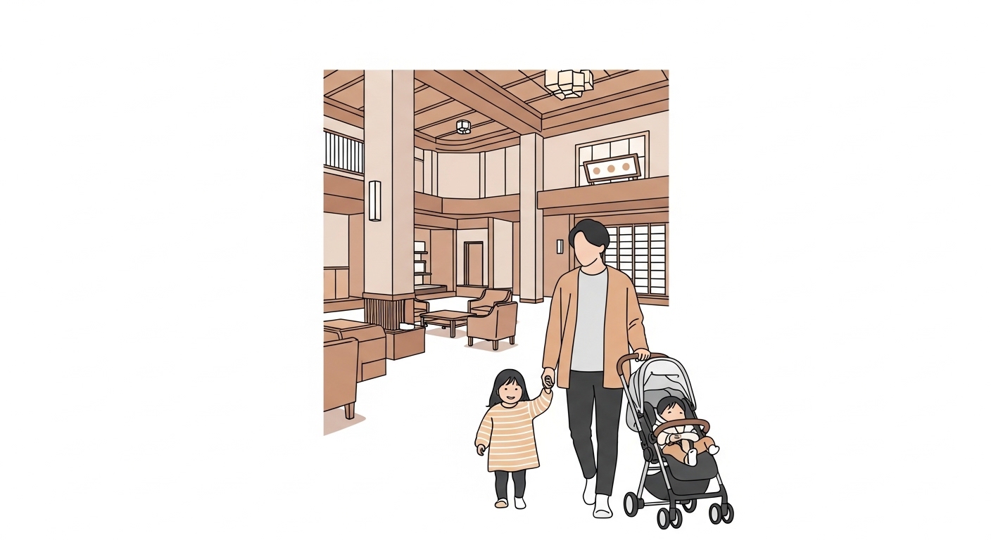 【ズバリ断言】子連れ瑞鳳にベビーカーは「ほぼ不要」だった3つの理由