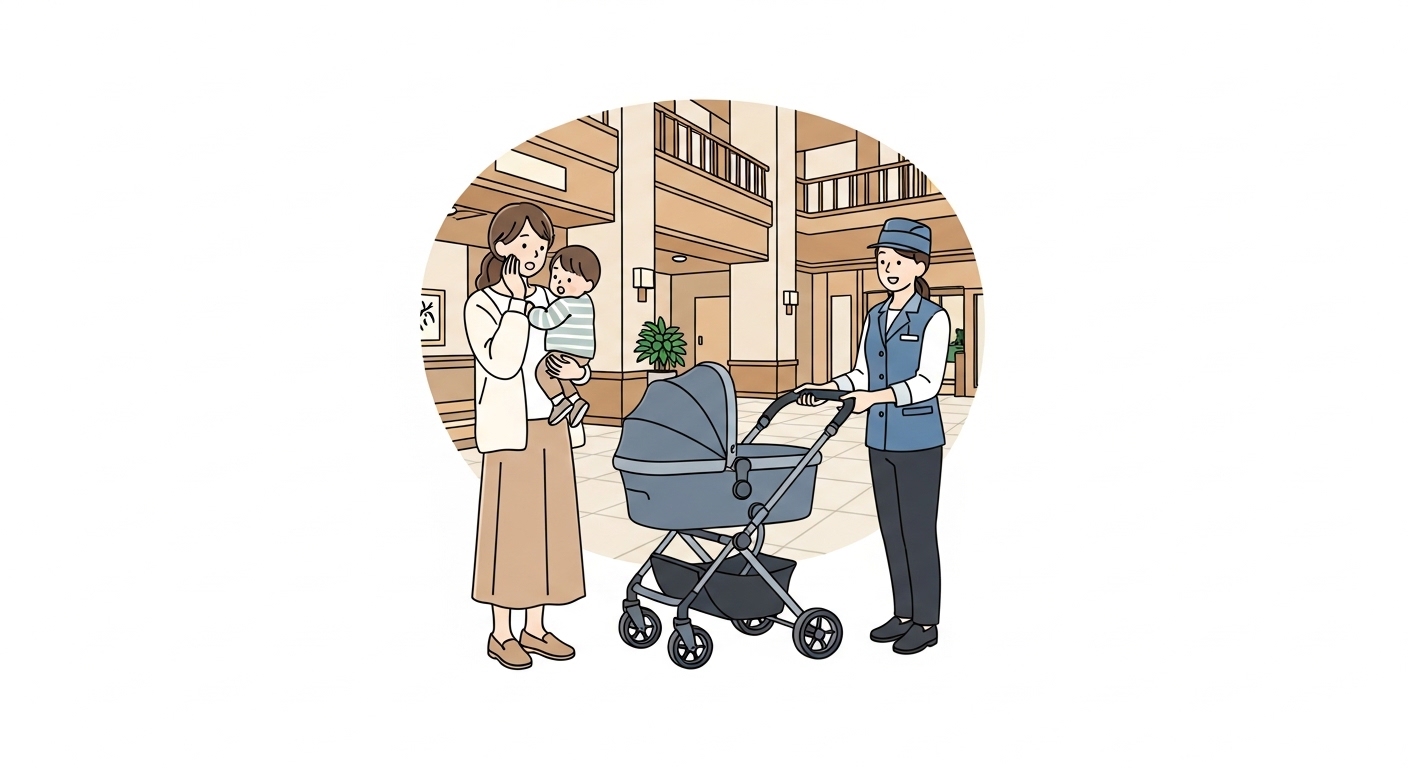 「ベビーカーないと困る?」そう思ってた私が驚いた、瑞鳳の神対応とは