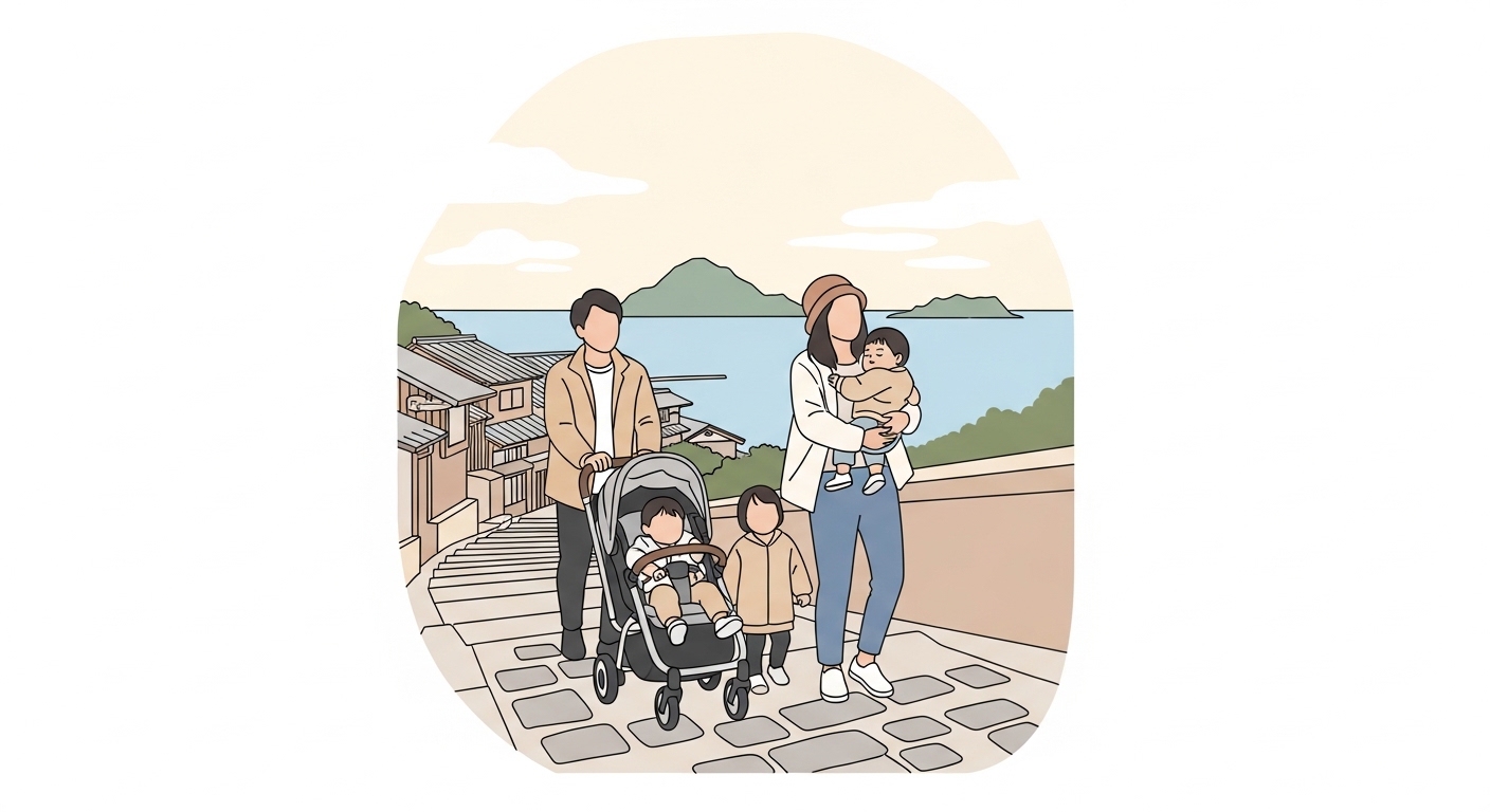 松島観光にベビーカーは必要？なしで乗り切るコツ