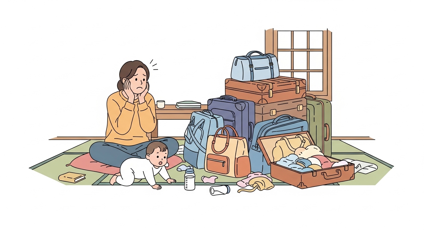 子連れ旅行の荷物、いつもパンパンで絶望してない？