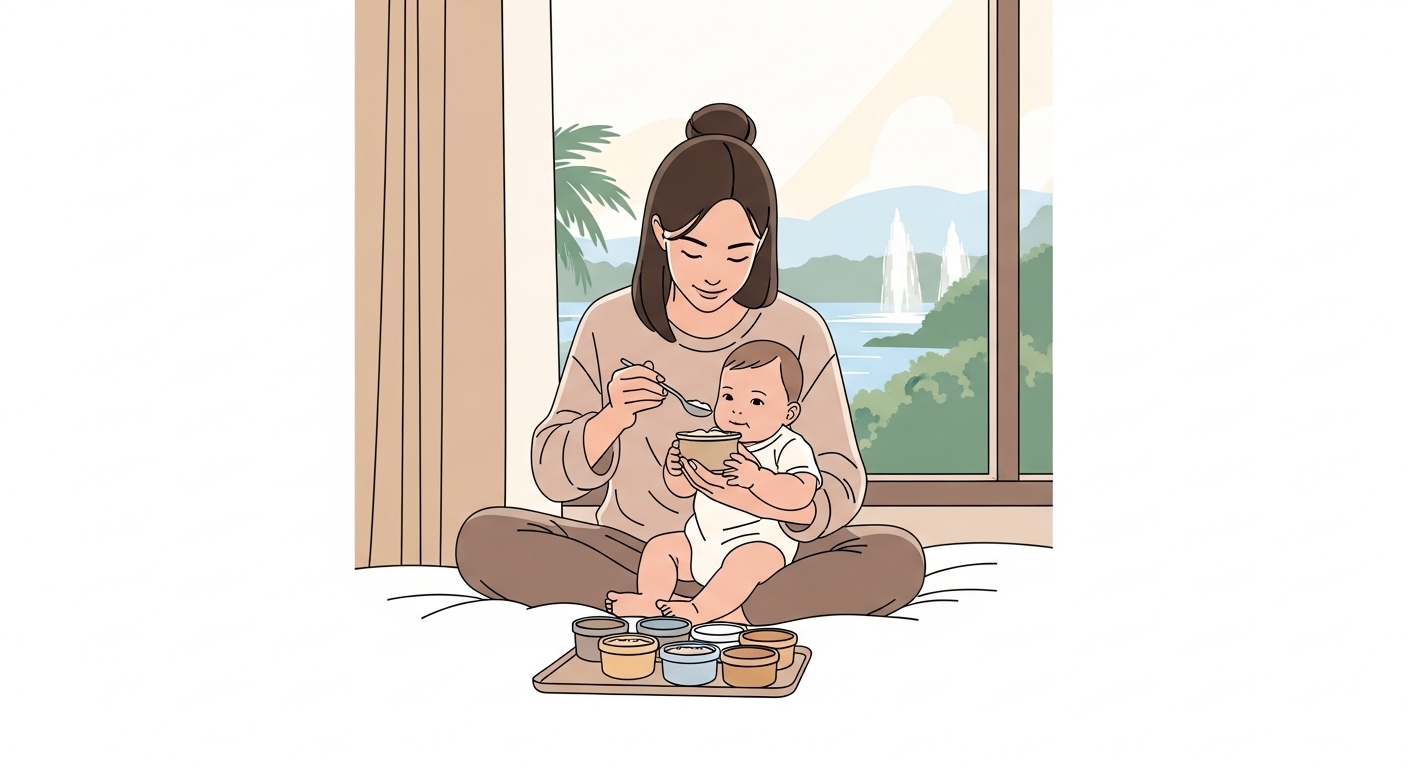 ママ友直伝！ハワイアンズでの離乳食「こうしたら快適だった」裏技