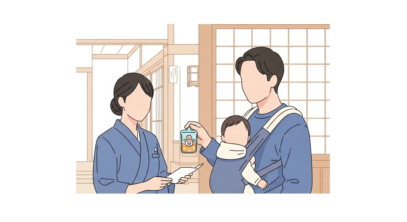 陽日の郷あづま館の子連れルールは?離乳食持ち込みOKか聞いたら