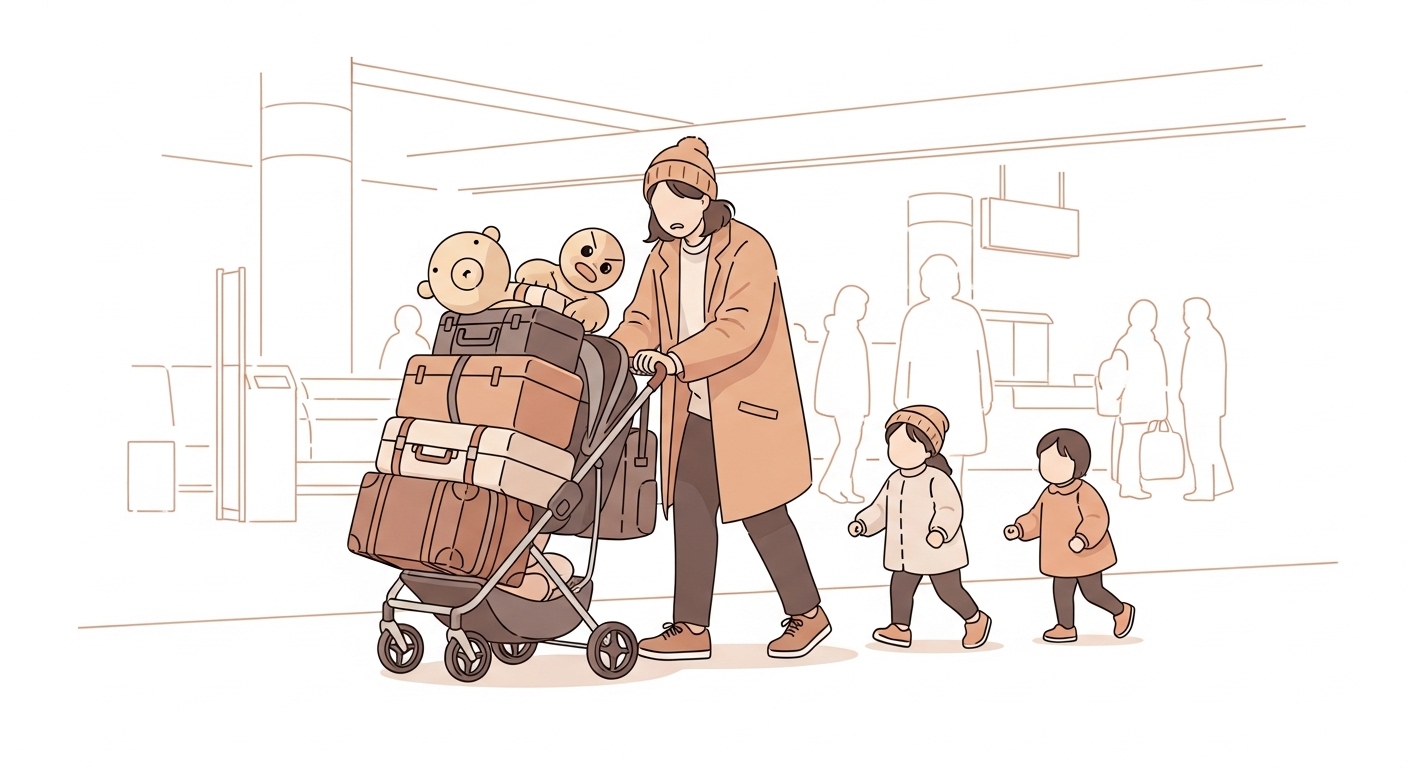 「これはいらなかった…」子連れ旅行で荷物になったものワースト3