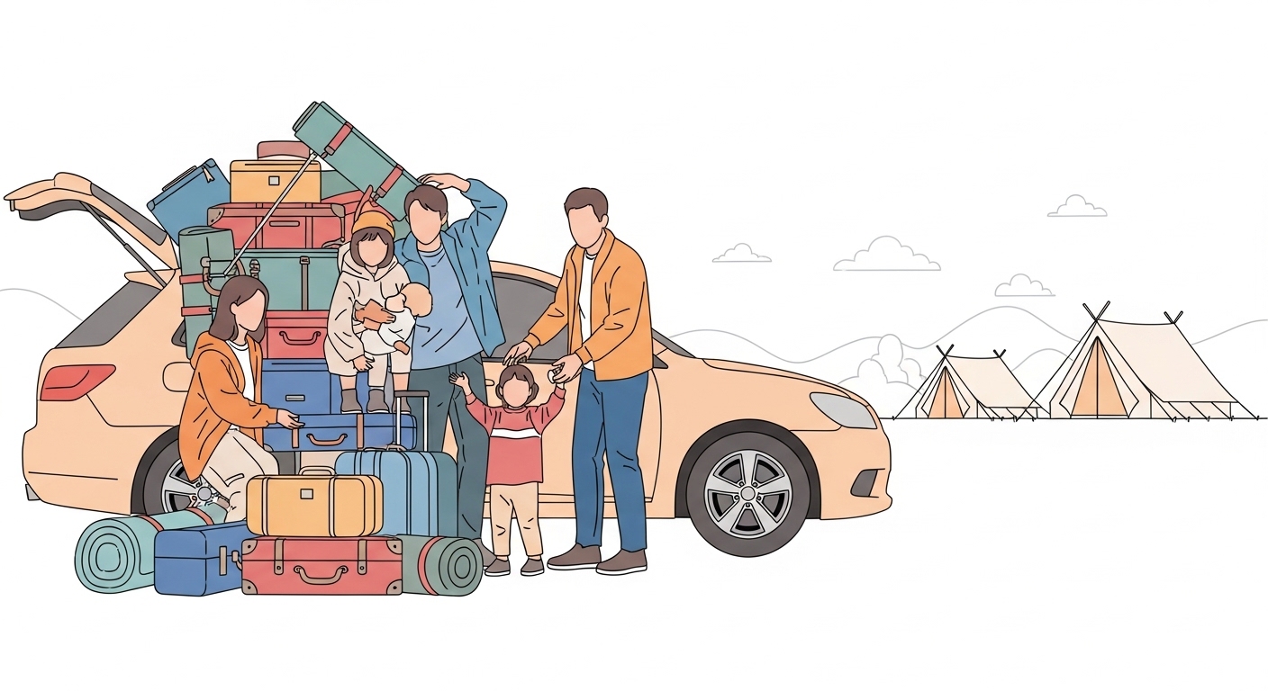 パッキングの秘訣はこれ！ストレスゼロで車に収めるコツ