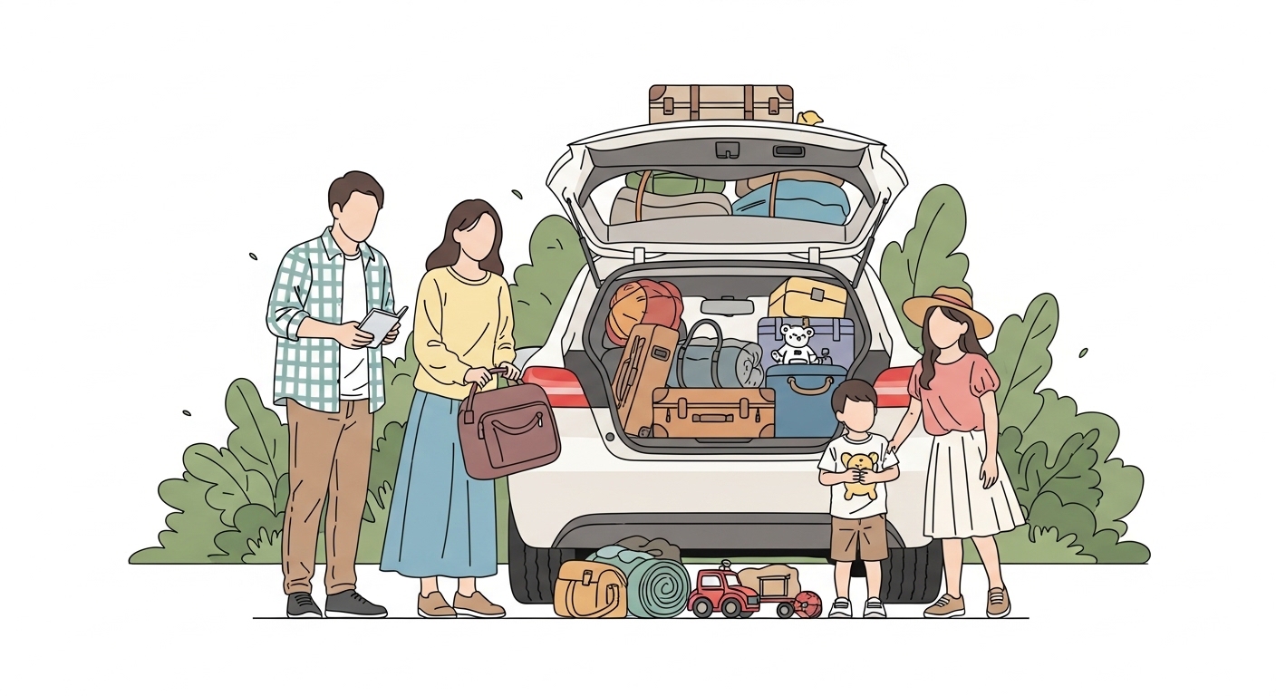 荷物ストレスから解放！最高の思い出を作るための第一歩