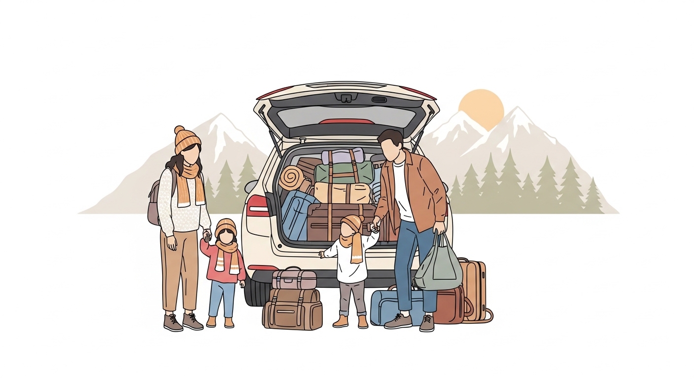 我が家が実践！子連れ荷物を『半分』にするパッキングの裏ワザ3選