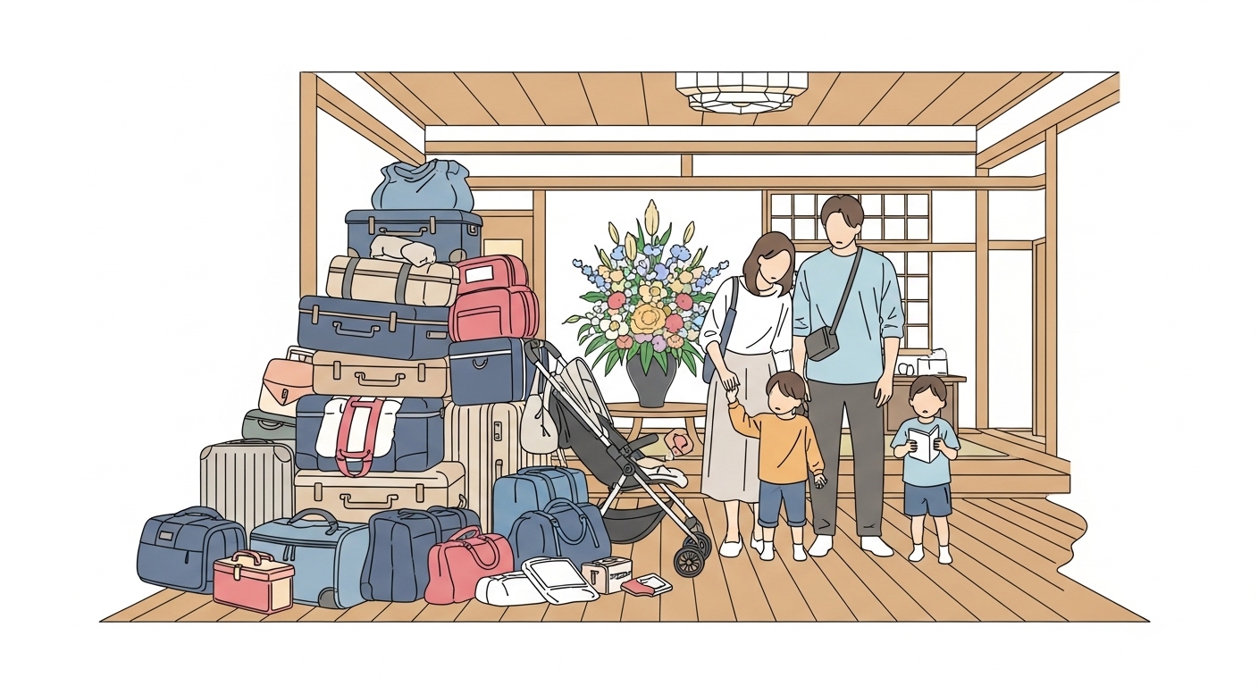 子連れ旅行の荷物は「多いのが当たり前」って本当?