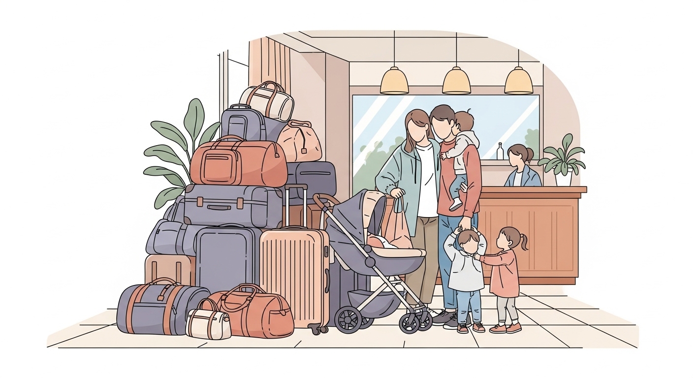 次回は「身軽に快適」を叶える!所沢パークホテル子連れ旅のパッキング術