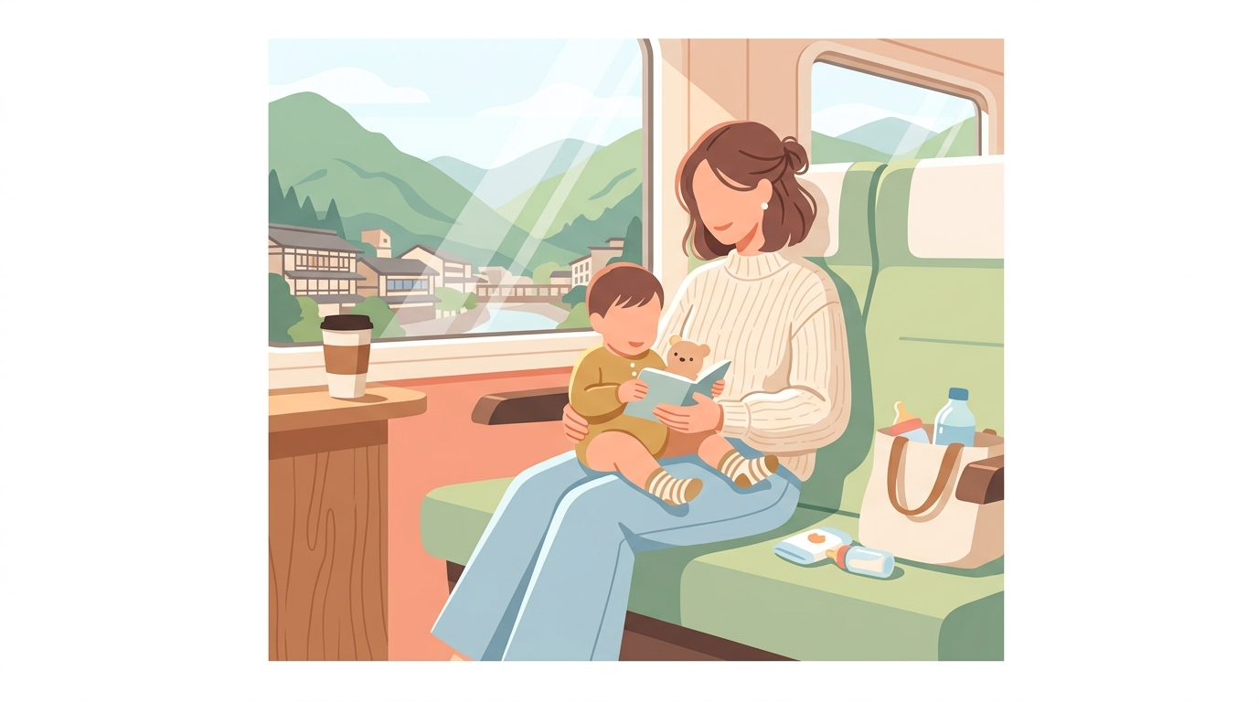 1歳児と宇奈月温泉へ電車旅！思ってたより快適だったリアルな道のり