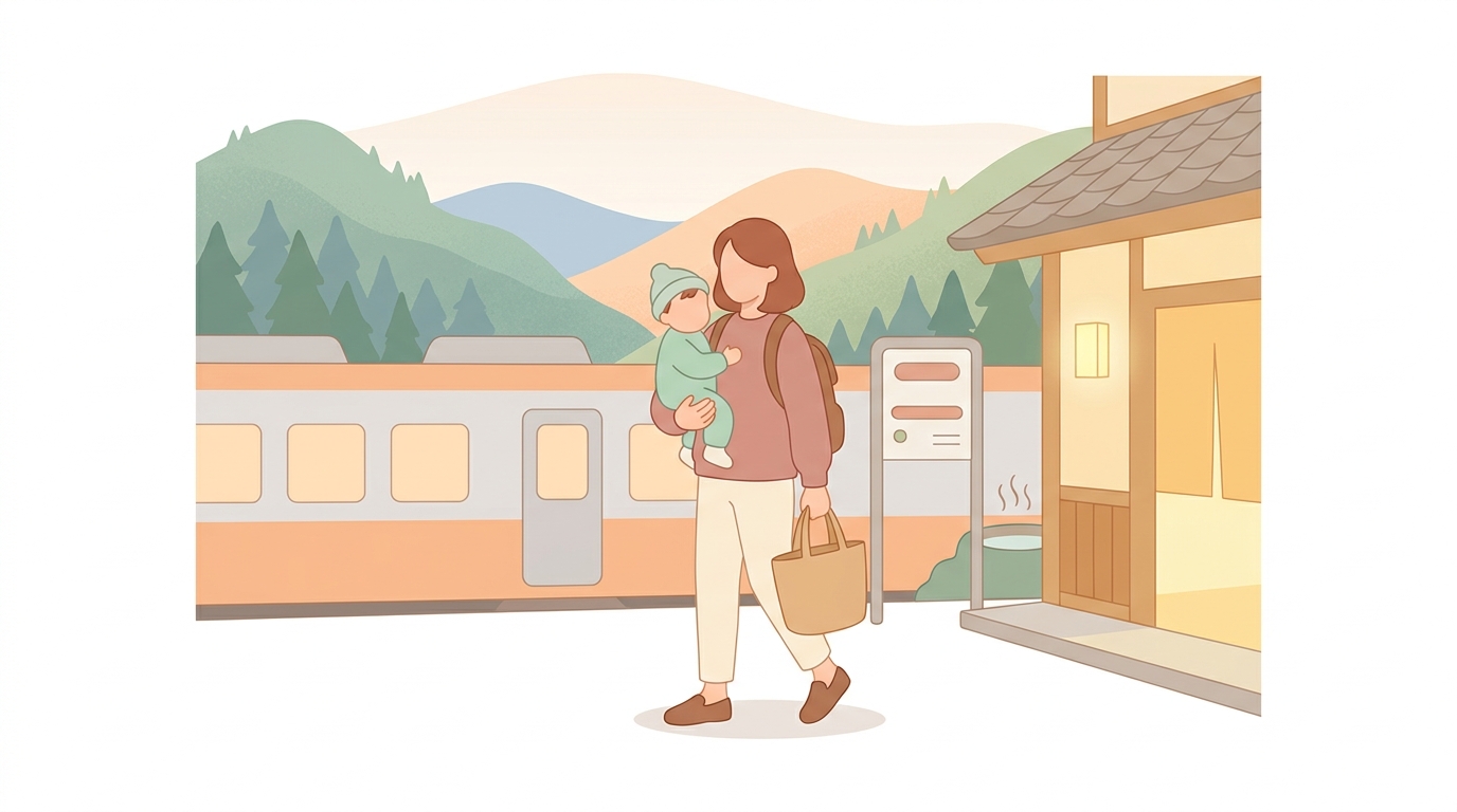 宇奈月温泉で1歳児と楽しむならココ！無理なく満喫する過ごし方