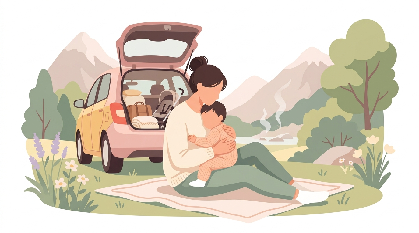 1歳児と車で行く宇奈月温泉旅！移動の不安を解消するリアルなコツ