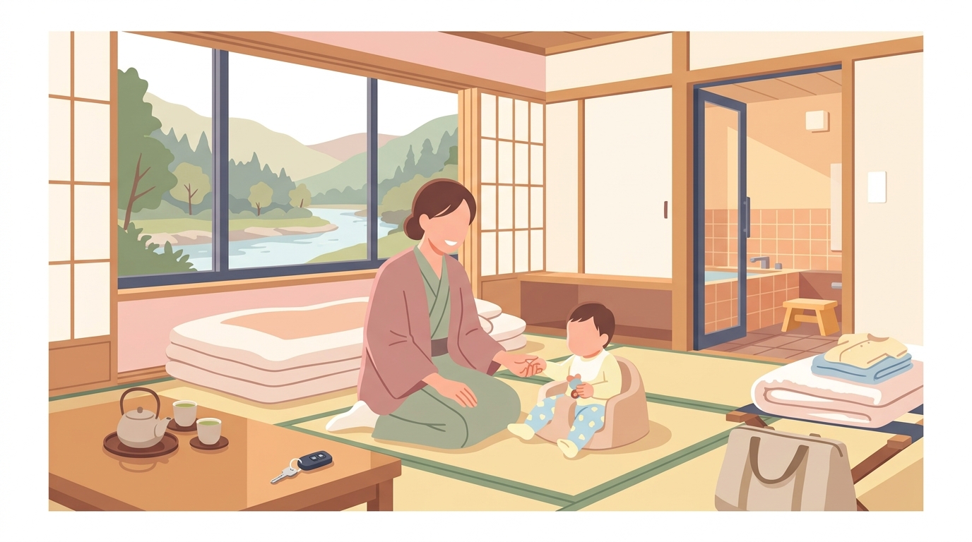 「赤ちゃん歓迎」を信じていい？失敗しない宇奈月温泉宿選びの裏側