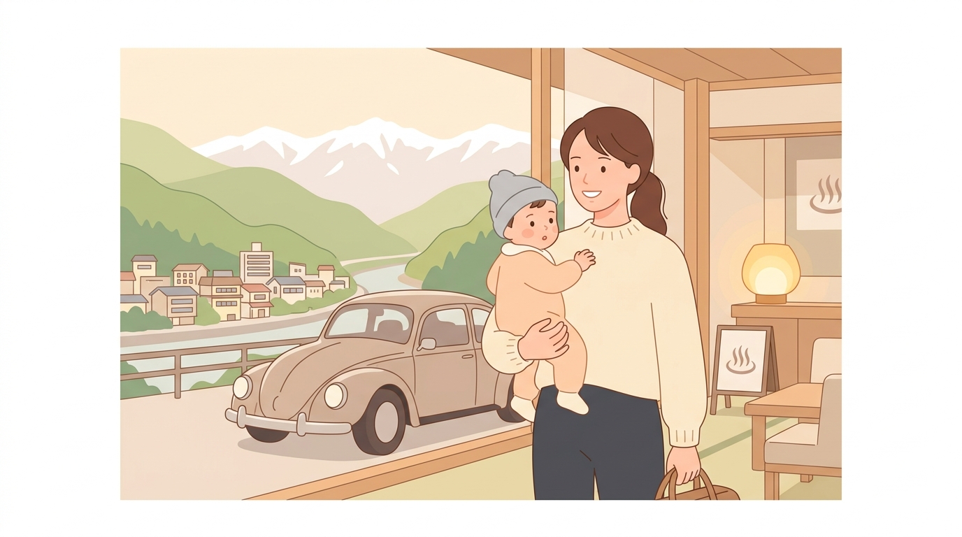 赤ちゃんとの初めての宇奈月温泉、最高の思い出にするために