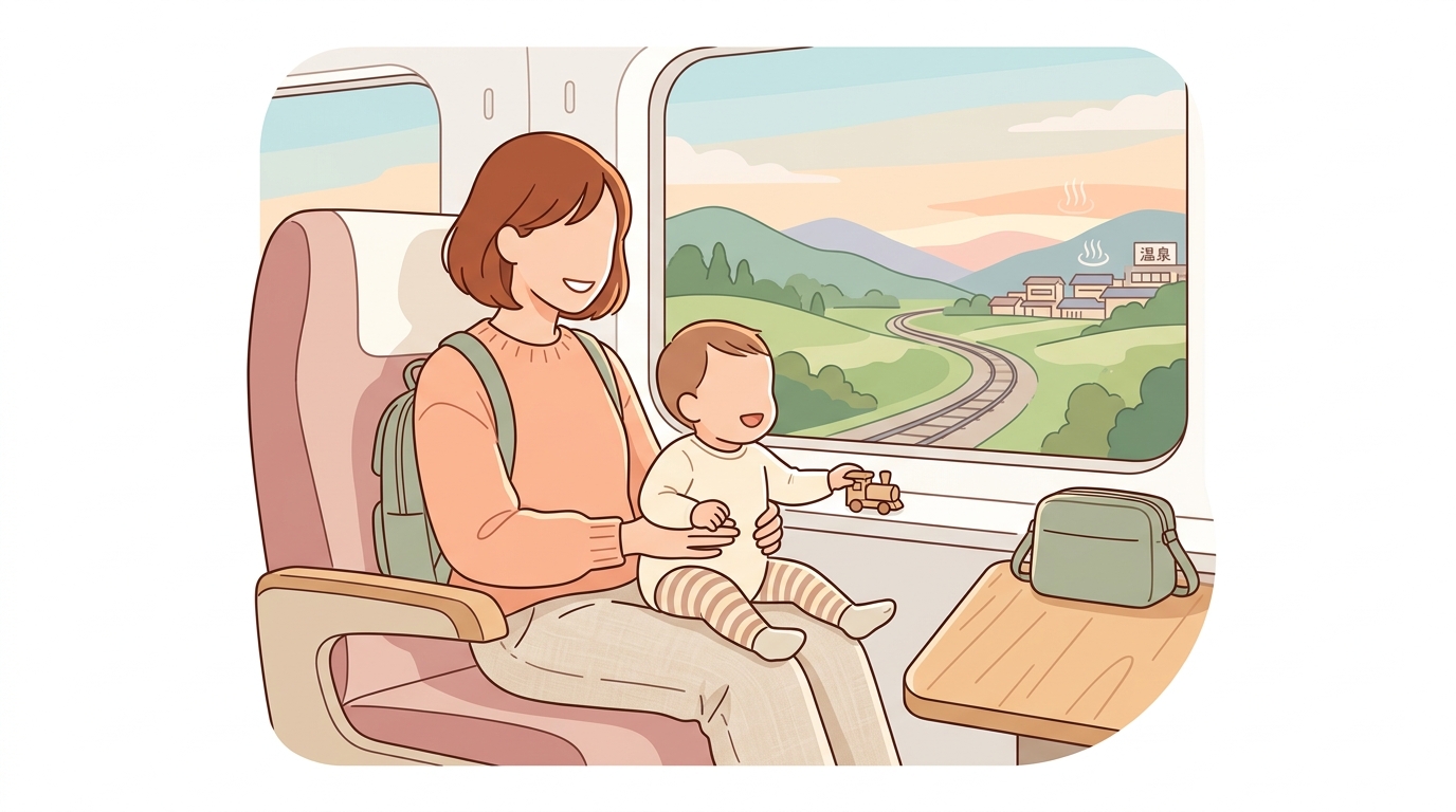 1歳児との電車旅、あわら温泉までの道のりってこんな感じだったよ