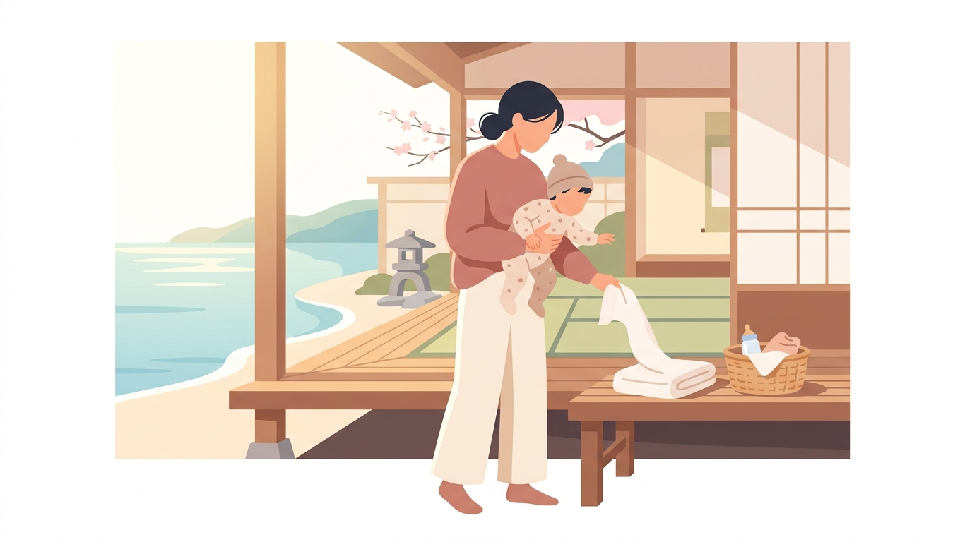 「赤ちゃん歓迎」はどこまで本当？西浦温泉の宿で感じた期待と「正直コレは…」
