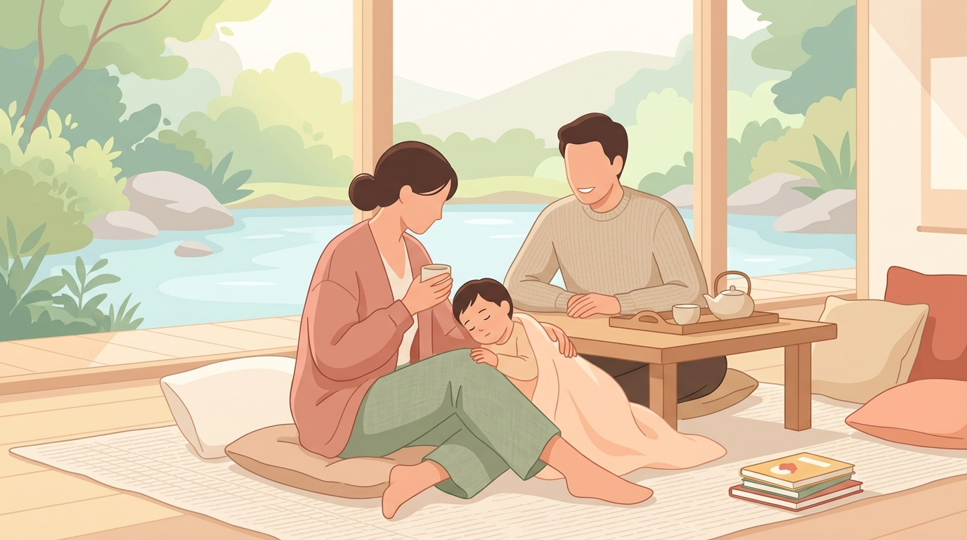 子連れ旅の疲れを癒す！丸池湧水近郊のファミリー向け宿