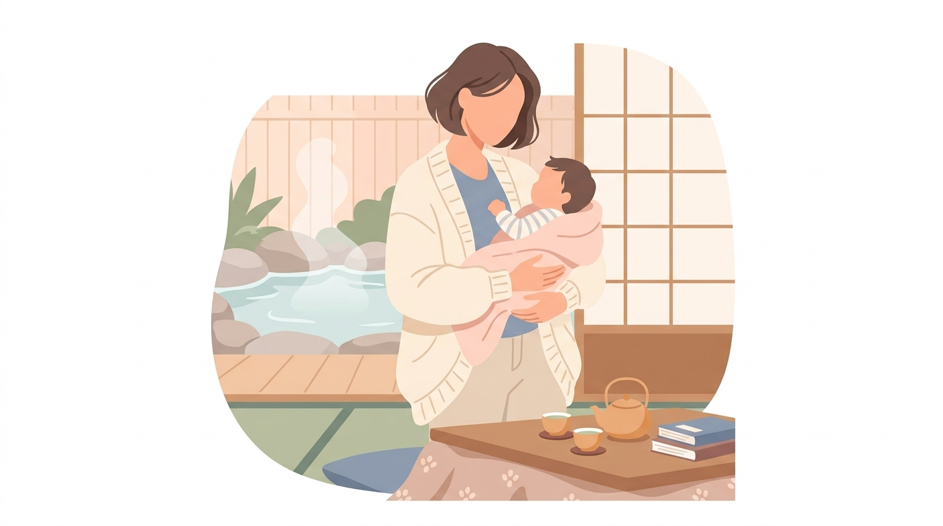 「赤ちゃん連れ歓迎」はどこまで？0〜2歳児と泊まる月岡温泉宿の見極め方